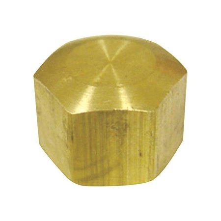ANDERSON METALS Compression Cap Brass 5/8 730081-10
